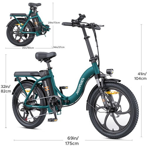 Hillmiles bicicletta elettrica - bicicletta,